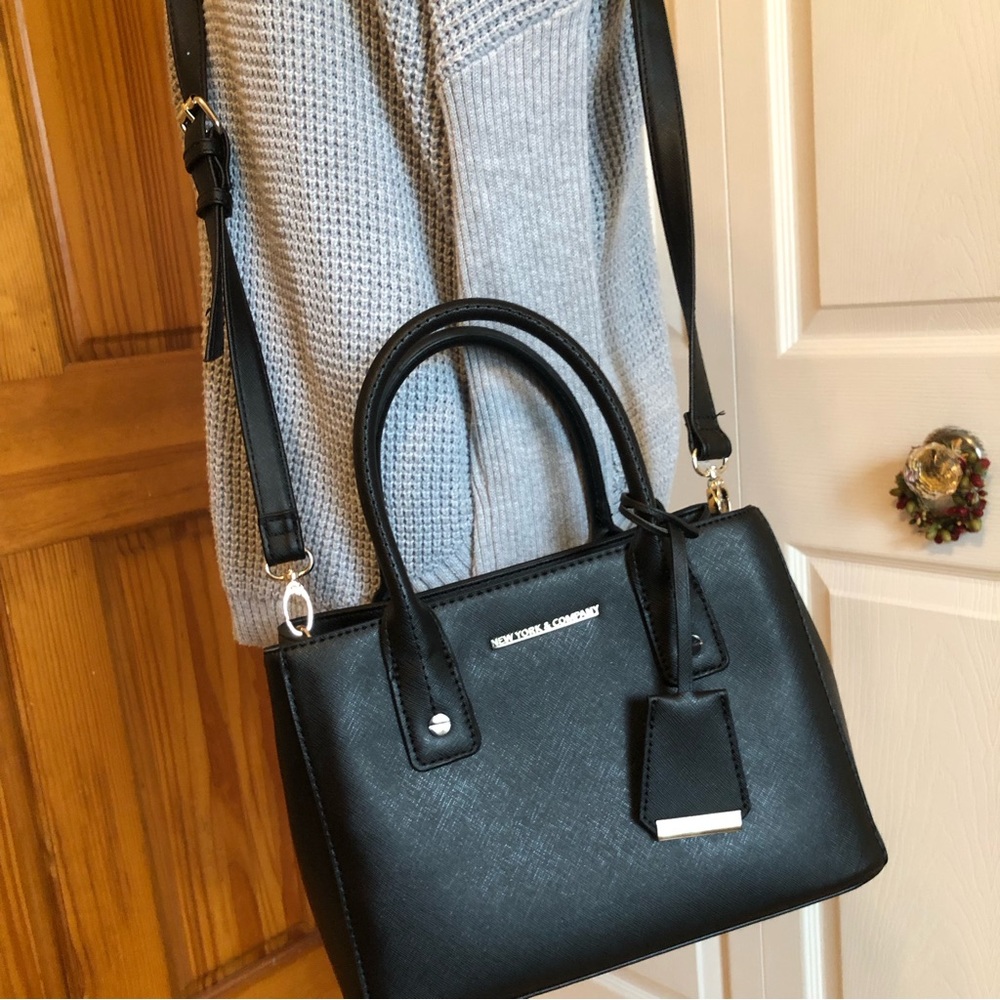NY&C classy black hand bag / shoulder bag
